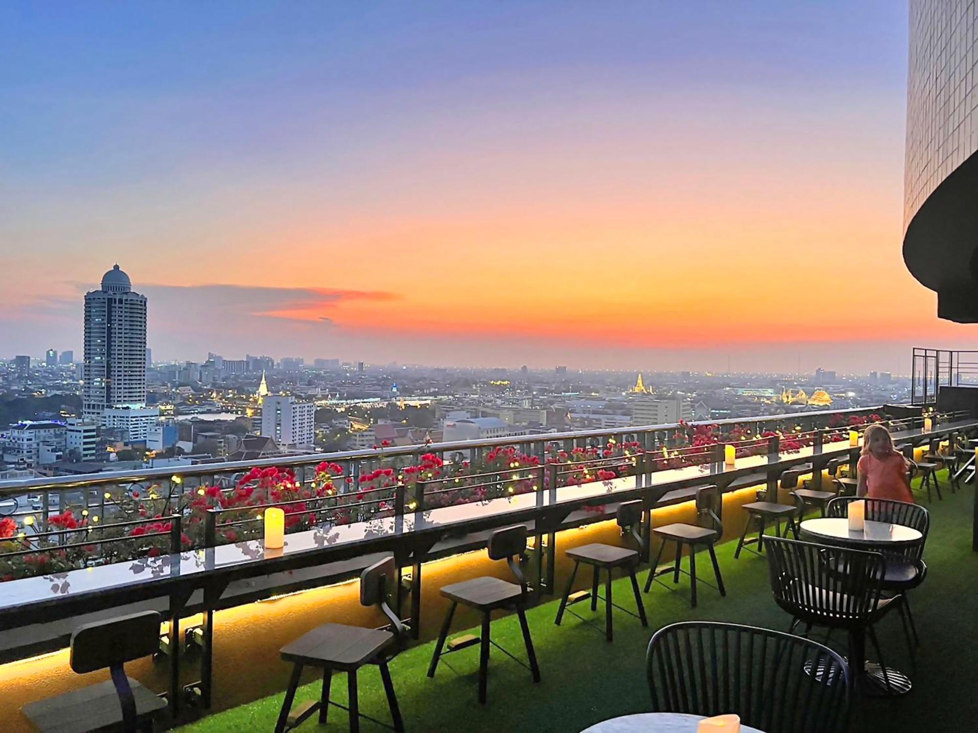 Grand China Bangkok Hotell Exteriör bild