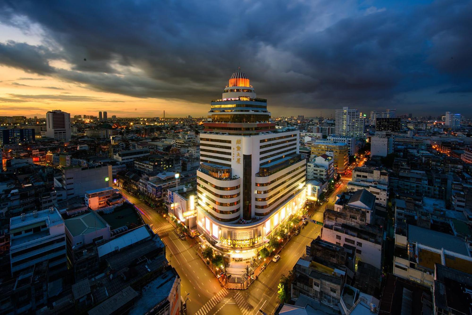 Grand China Bangkok Hotell Exteriör bild